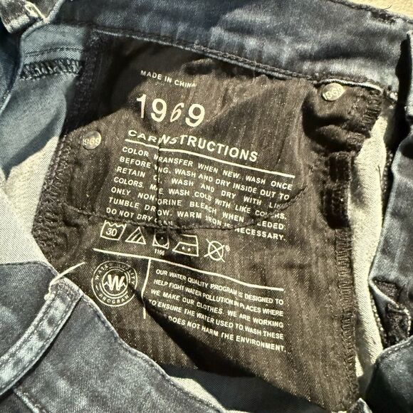 GAP 1969 Dark Wash Mid-Rise Legging Jean Skinny Denim Women's Size 27/4 P - Picture 15 of 15